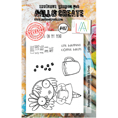 AALL & CREATE - Estampe «Coffee Time»  #417